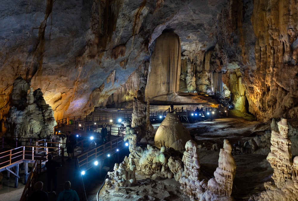 La grotte Sơn Đông au Vietnam