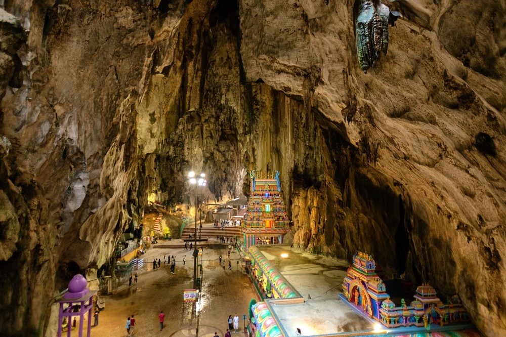Les grottes de Batu en Malaisie