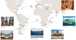 Itinéraire Tour du Monde Costa 2021