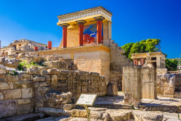 Knossos, près d'Héraklion