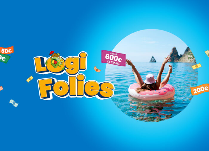 Logi Folies : jusqu&rsquo;à 600€ offerts sur l&rsquo;été