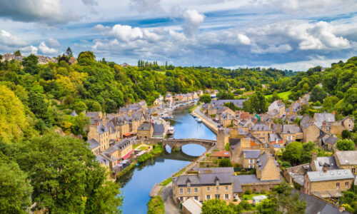 Ville de Dinan en Bretagne