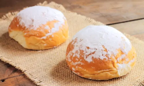 Powdered,Sugar,Sweet,Buns