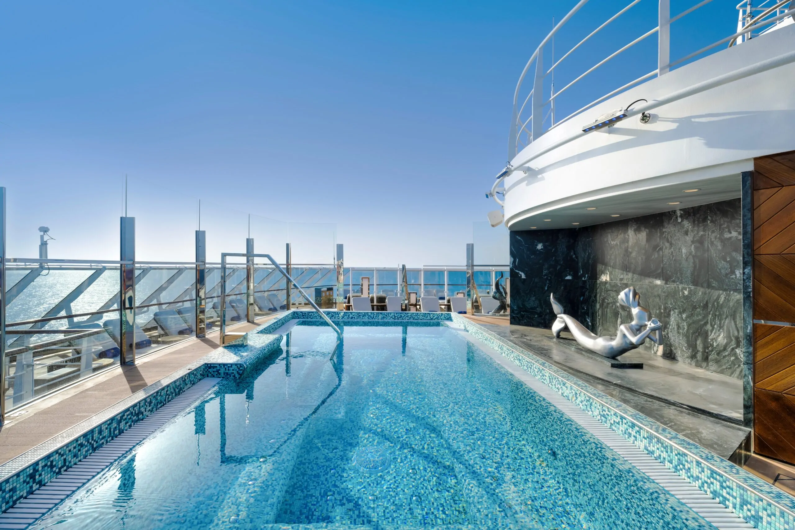 Piscine privée, MSC Yacht Club